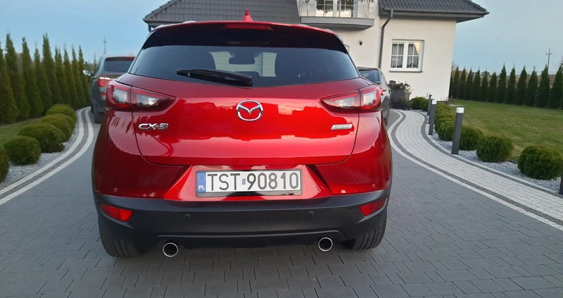 Mazda CX-3 cena 76900 przebieg: 41000, rok produkcji 2019 z Starachowice małe 46